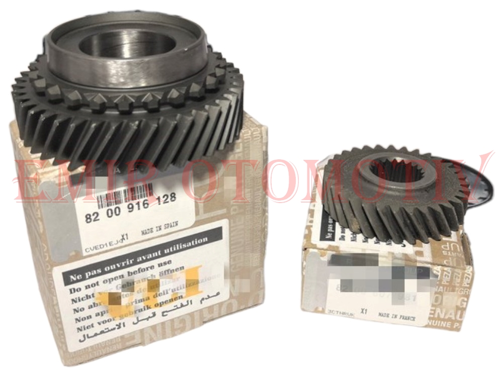 Renault Fluence 5.Vites Dişli ve Karşılıgı JR58200916128 – 8200608005